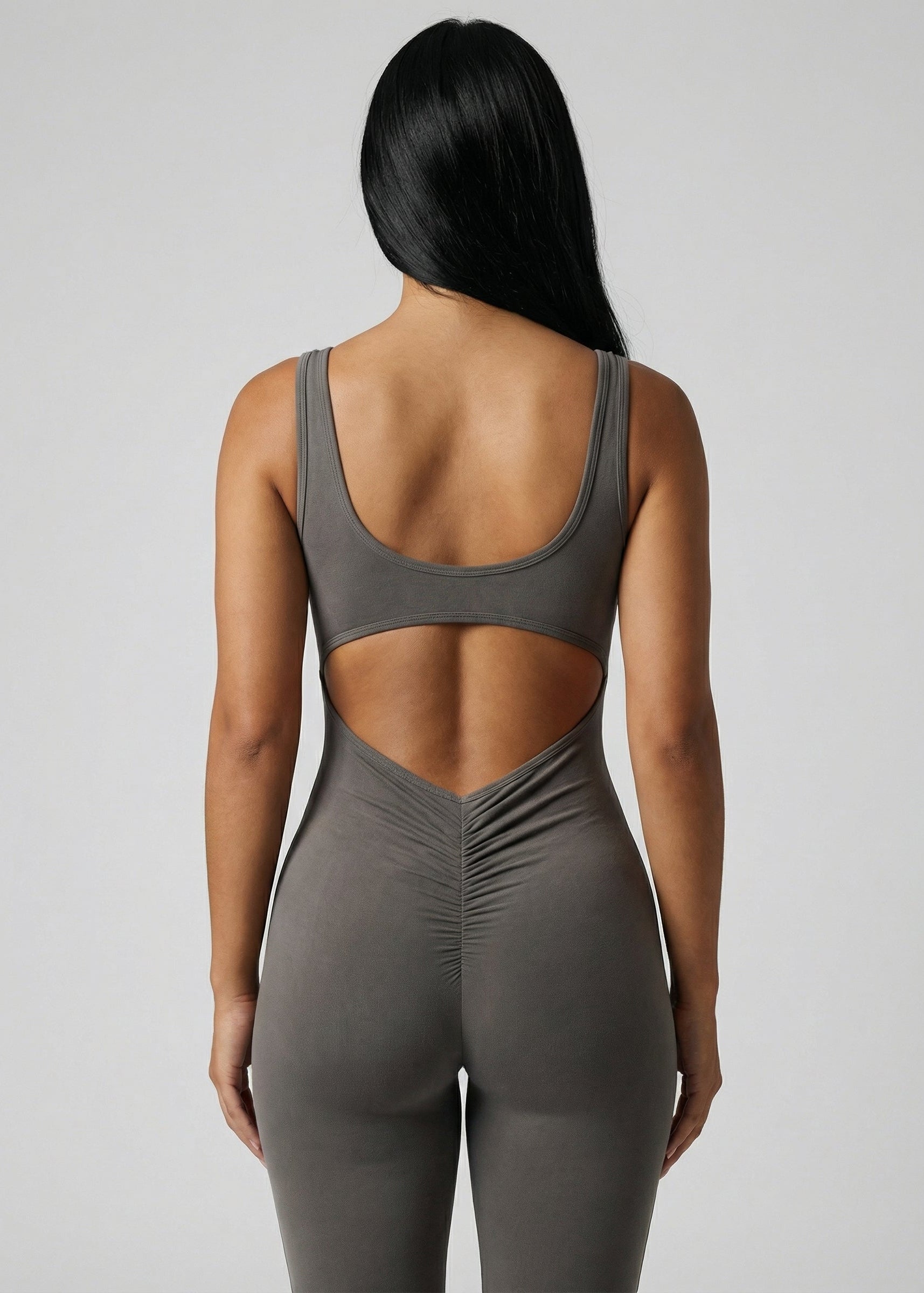 Figure Eight Bodysuit By Bioloom In the Color Grey
