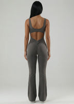 Gray Bodysuit High Quality Figure Enhancing