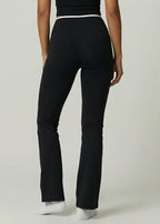 Reformer Pilates Pants Set In Black By Bioloom