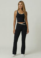 Nudetouch Pilates Flarepants Bioloom Black