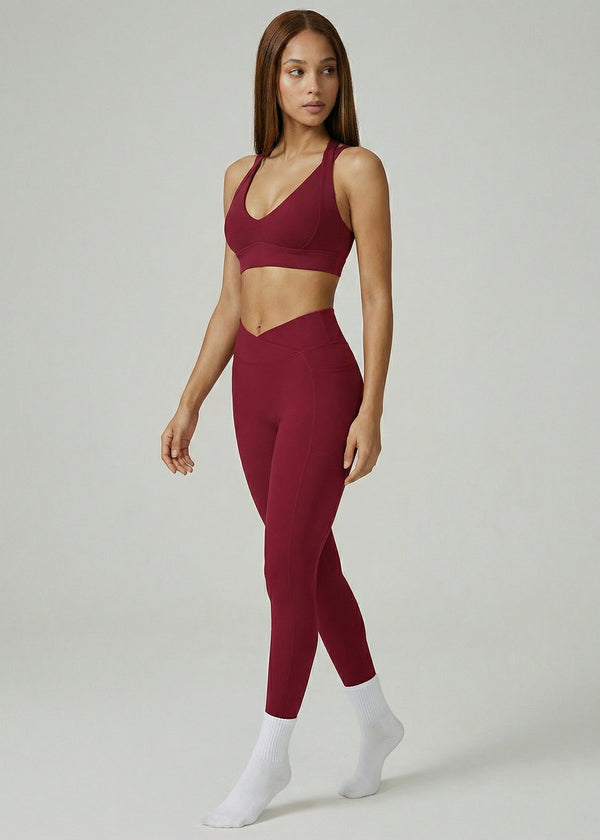 B-Loom™ Legging - Burgundy