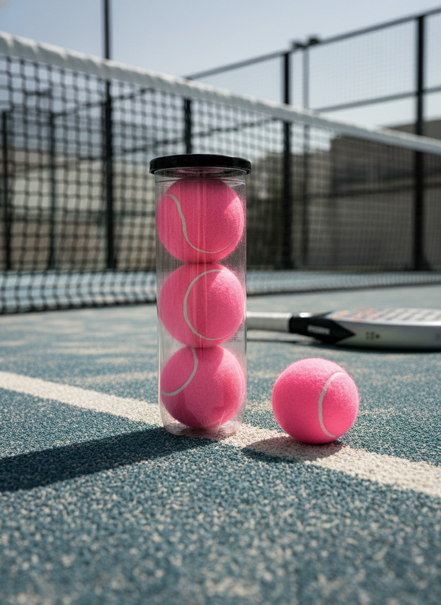 Pink Padel Balls