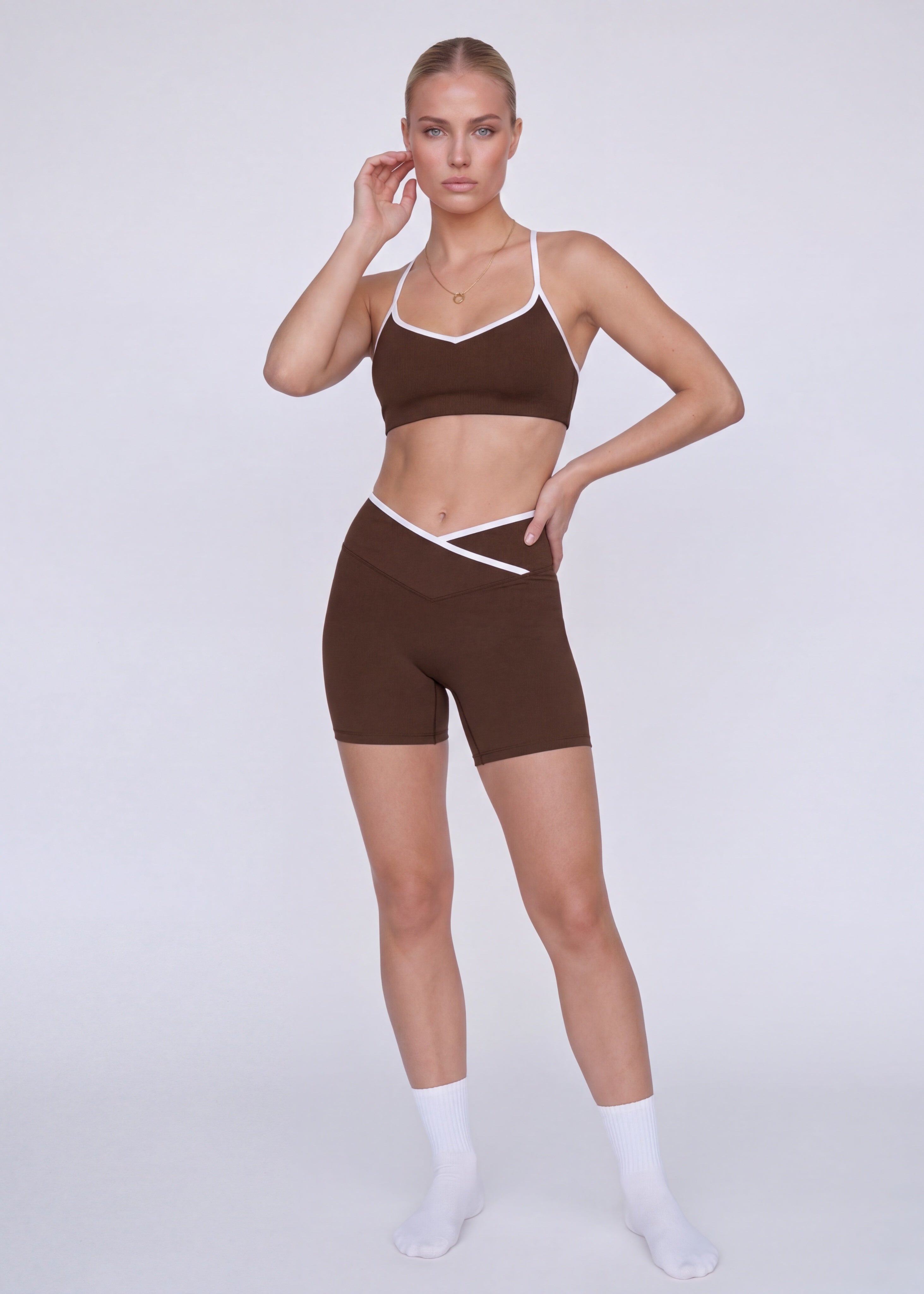 NudeTouch™ Shorts - Tea